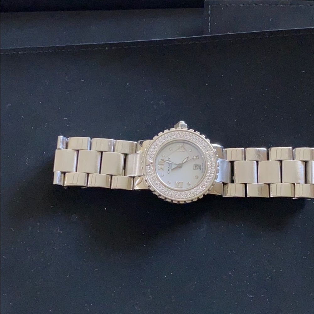 Chaumet watch diamond encrusted